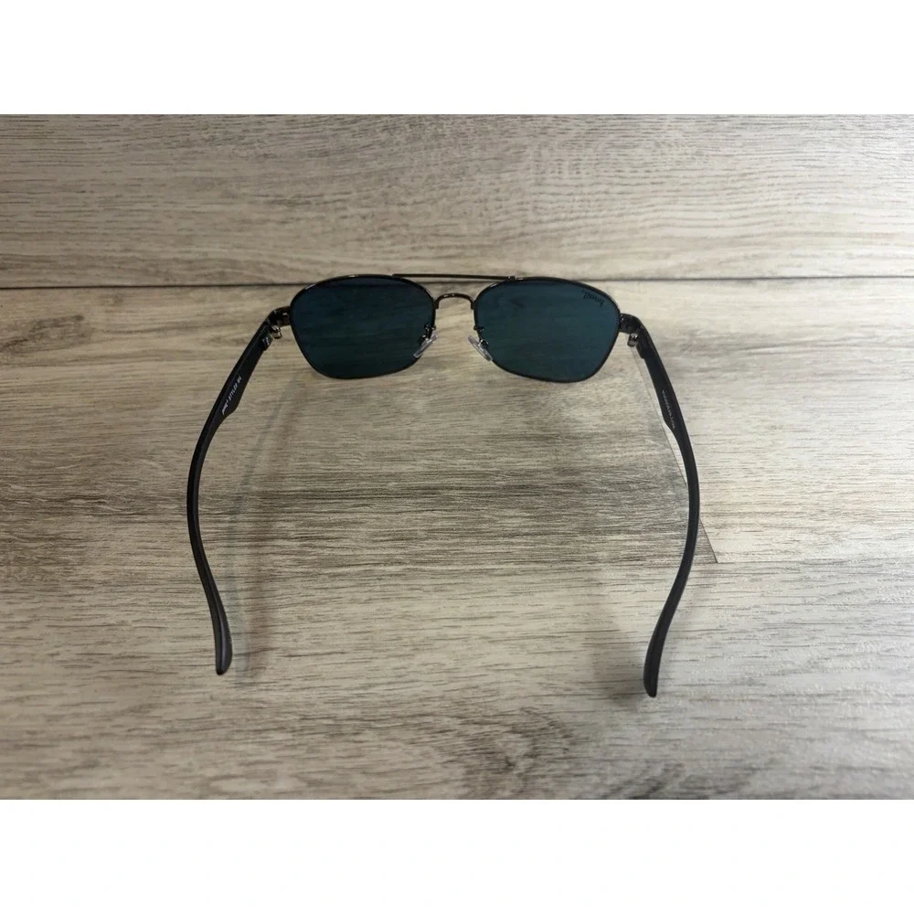 PUGS Sunglasses STYLE M4 Red Mirror Black Frames‎